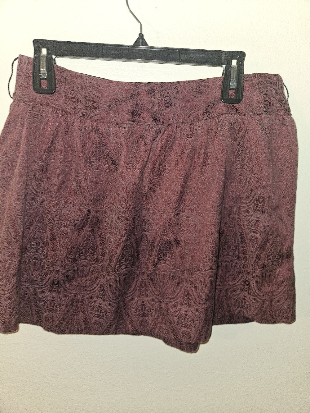 Stooshy Womans Elastic Waist Skirt Size L